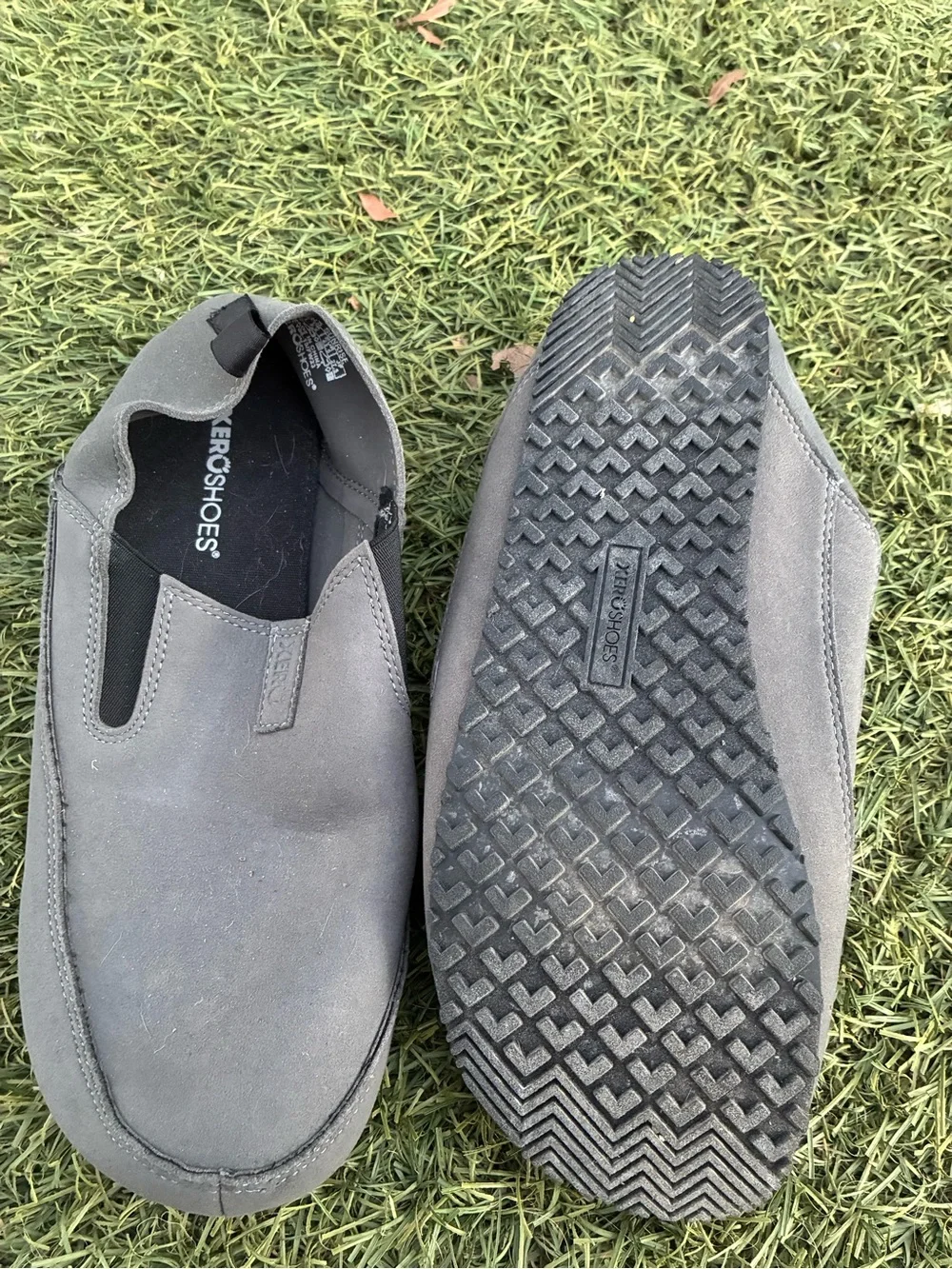 Xero Shoes Men’s Gray Slip-On Casual Loafers